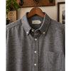 Taylor Stitch The Jack Shirt Men's 2XL 46 Charcoal Donegal Nep Organic Cotton