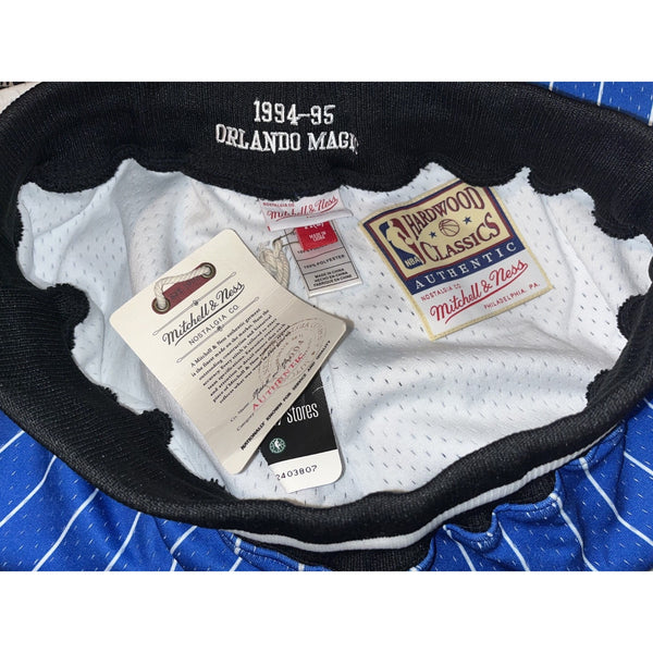 Orlando Magic 94-95 Authentic Road Shorts Mitchell & Ness Size 44 L NWT NBA