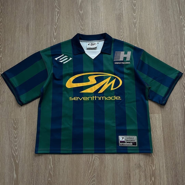 Seventhmade Genesis #23 Soccer Jersey XL Oversized Boxy Cropped Heavyweight