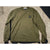 Stone Island Compass Logo Patch Olive Green Long Sleeve T-Shirt Mens L Authentic