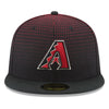 Arizona Diamondbacks New Era 59FIFTY MLB Authentic Game Hat 2017 Sz 7 1/2