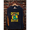 Dinosaur Bar-B-Que Flame Long Sleeve Shirt Black M Syracuse NY Y2K Vintage