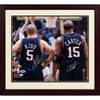 Vince Carter Jason Kidd New Jersey Nets Signed 16x20 Steiner Framed 22x26 NBA