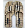 Burberry Nova Check Espadrille Slides Size EUR 40 US 9.5 Authentic