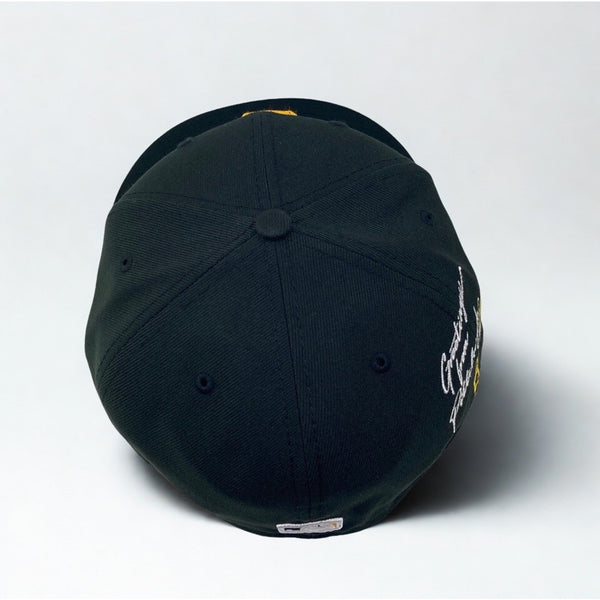 Pittsburgh Pirates New Era Cloud Icon 59FIFTY Hat Black 7 3/8 NWT Rare