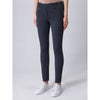 Loro Piana Women’s Cotton Stretch Slim Pants Black Italy Sz 48 US 12 36x26