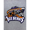 Knoxville Ice Bears T Shirt XL Grey SPHL Hockey Logo Graphic Vintage Y2K