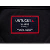 UNTUCKit Gironde Performance Short Sleeve Shirt Black XL NWOT Stretch
