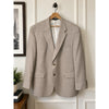 Jos A Bank 48R Beige Linen Wool Sport Coat Blazer Jacket Men's 2 Button