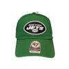 New York Jets Hat Cap Mens Adjustable Strap Green NFL 47' Brand Clean Up