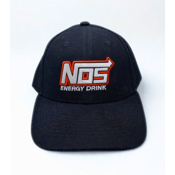 NOS Energy Drink Snapback Hat Monster Energy Y2K Logo Cap OSFM NWOT