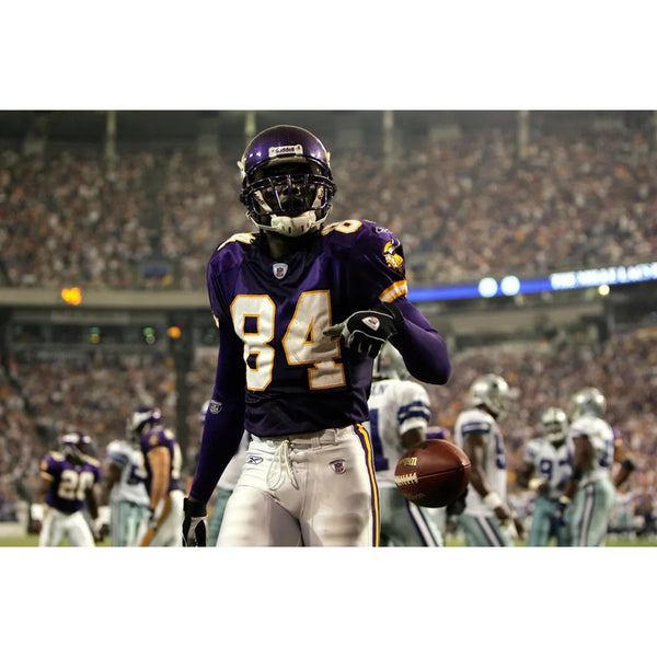 Randy Moss Minnesota Vikings Reebok Jersey Youth Large NFL Purple Vintage