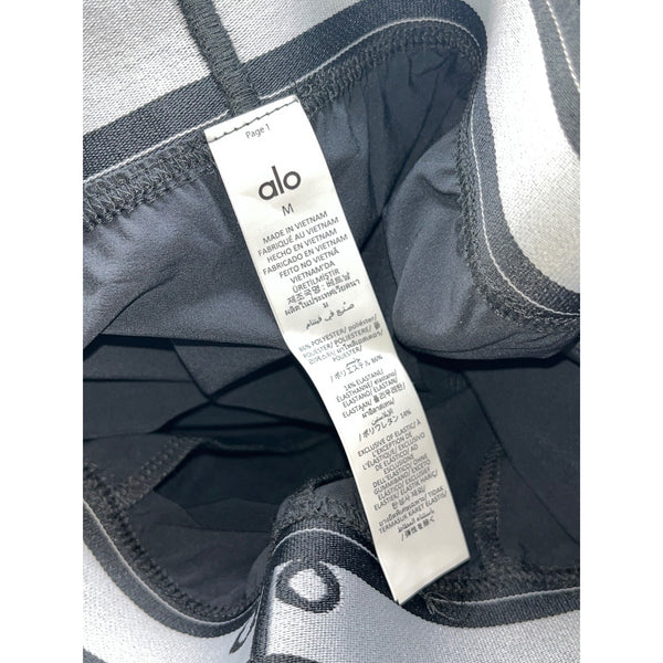 Alo Yoga Suit Up Trouser Regular M Anthracite NWT W51432R Rare Wide Leg Pants