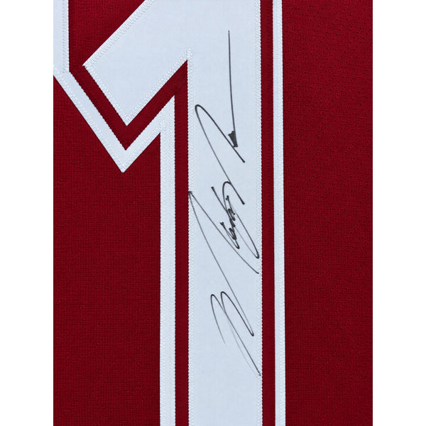 Mark Messier Signed CCM Vancouver Canucks 1998 NHL All-Star Game Jersey Framed