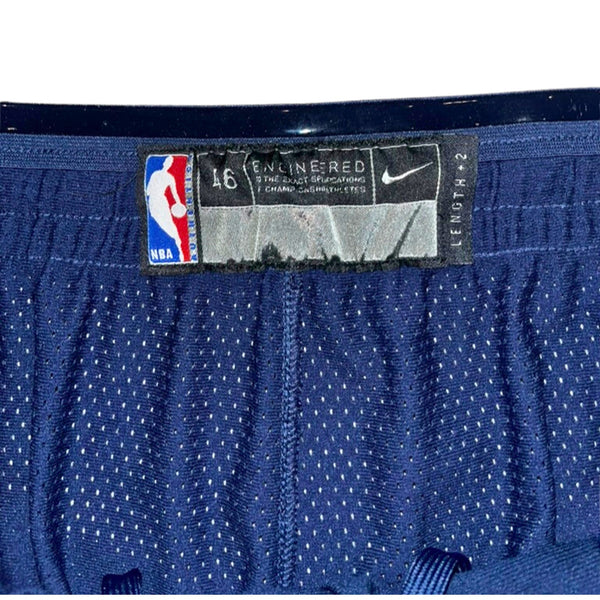 Utah Jazz NBA Player Issued Nike Swingman Shorts Icon Edition 2XL +2 46