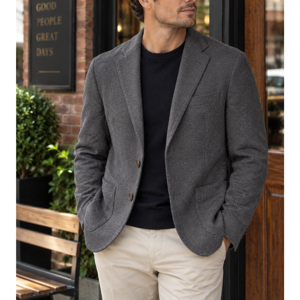 Marine Layer Pacifica Stretch Twill Blazer Men's 38 M Organic Cotton NWOT