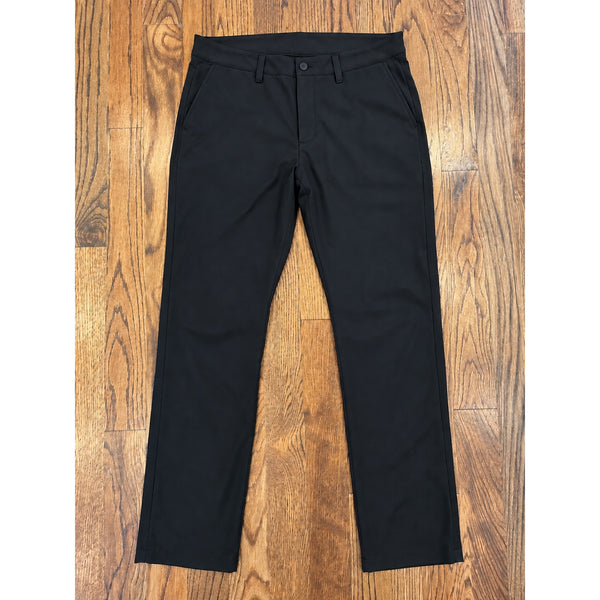 Lululemon ABC Classic-Fit Trouser Warpstreme Black Men's 36x32 LM5583S EUC