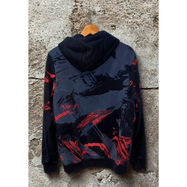 Venum UFC Authentic Fight Week 2.0 Hoodie Black Red Men’s M No Drawstring