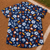 New York Mets Nathan's Hot Dog Hawaiian Shirt Sz. Large SGA BDA Sports Giveaway