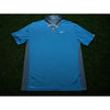 Nike Tiger Woods TW Perforated Panel Polo Blue Gray 585783 Men’s Sz M Golf EUC