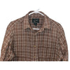 Woolrich Flannel Mens Sz L Shirt Long Sleeve Button Up Plaid Cotton Barley Twist