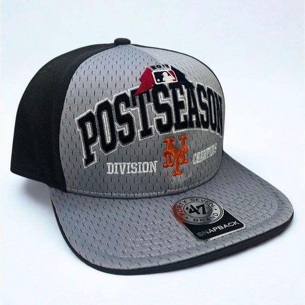 New York Mets 2015 MLB NL East Division Champions Postseason Snapback Hat '47