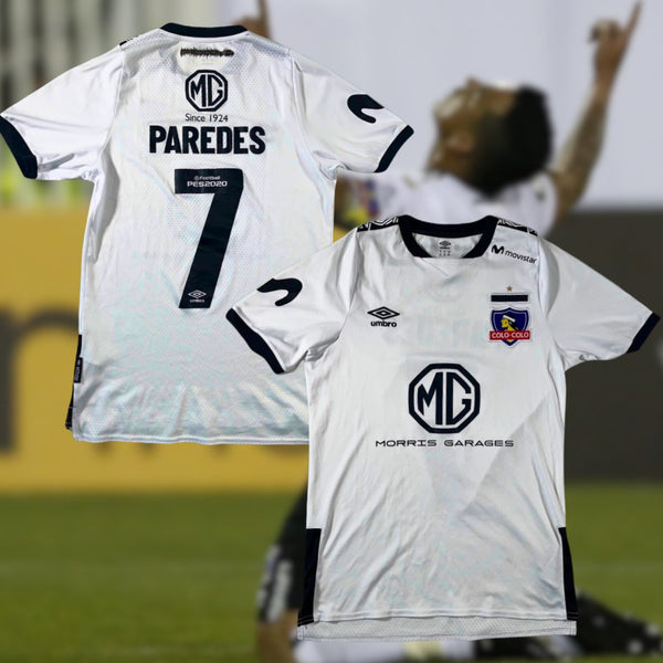 Colo Colo Esteban Paredes #7 Umbro Home Soccer Jersey Men’s S Chile 2019 Rare