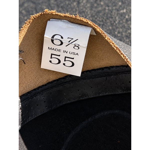 Milano Tuff Hedeman Roughstock 39 Cowboy Hat Black 6 7/8 XX Merino Wool USA