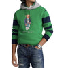 Polo Ralph Lauren Polo Bear Rugby Hoodie 2XLT Green Colorblock Fleece NWOT