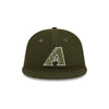 Arizona Diamondbacks New Olive Wool Retro Crown 59FIFTY Fitted Hat Sz. 7 1/2