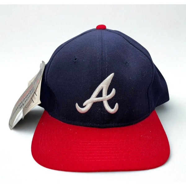Atlanta Braves MLB Sports Specialties Pro Fitted Wool Hat Sz 7 5/8 Vintage NWT