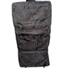 Coach Varick F93316 Nylon Messenger Garment Bag Black Leather Trim Travel Rare