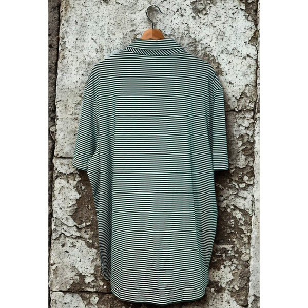 New York Jets Vineyard Vines Winstead Stripe Polo Green White Sz 2XL NWOT