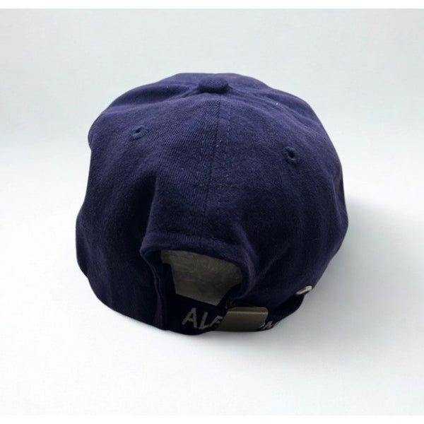 Alfa Romeo Y2K Hat Cap Adjustable Blue White Embroidered Logo Racing Vintage
