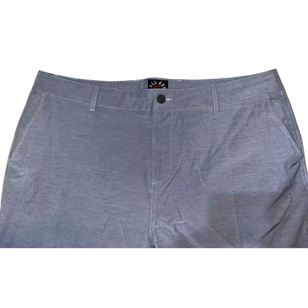 Faherty Belt Loop All Day Shorts 7" Men’s 38 Gray Stretch Drawstring EUC