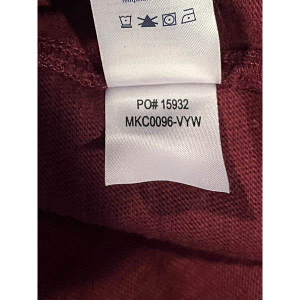 Faherty Sunwashed Organic Cotton Hoodie Men's Small Mahogany Pullover NWOT