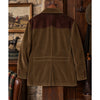 Polo Ralph Lauren Corduroy Norfolk Shooting Jacket Leather Suede Sz L Rare