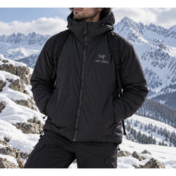 Arc'teryx Atom AR Hoody Men's XS Black Insulated Heavyweight Jacket 14648