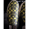 Coach CA283 Printed Pebble Skate Sneakers Army Green Men’s Sz 9.5D NIB