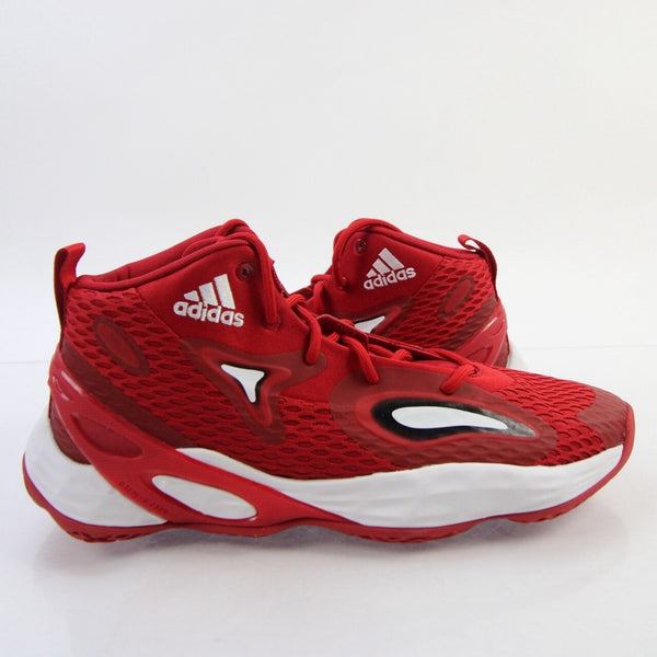 Rutgers Scarlet Knights adidas Basketball Shoes Player Issued Red Men’s Size 15