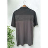 Masters Tech Augusta National Golf Polo Gray Striped Performance Shirt Sz S NWOT