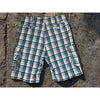 Canterbury of New Zealand Men’s Indian Madras Plaid Cargo Shorts Size 34