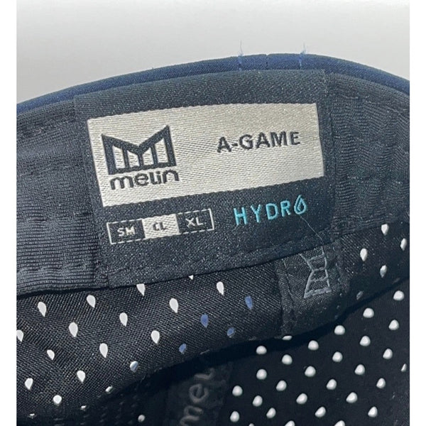 VESSEL Golf x Melin A-Game Hydro Snapback Hat Cap Navy Performance Rare