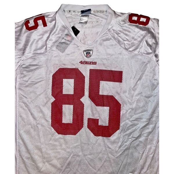 Vernon Davis 49ers Authentic Reebok Jersey Mens Sz. 2XL NWT Vintage Deadstock