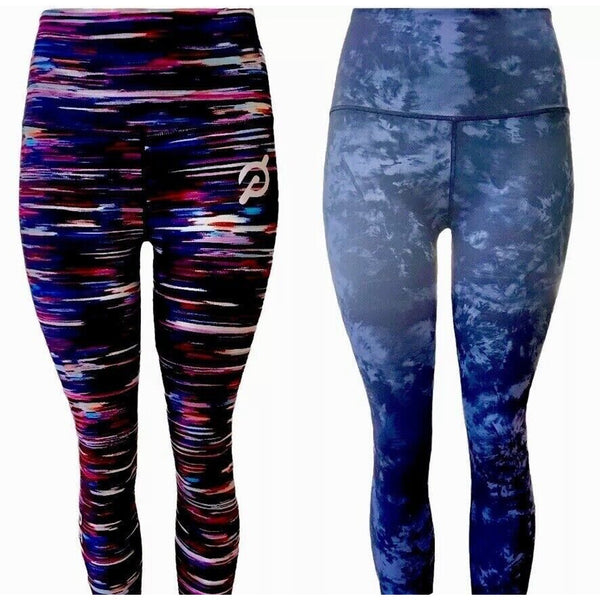Peloton Melody High Waist Leggings Women’s S Purple Tie Dye Activewear NWT