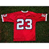 Rutgers Nike Football Jersey Brian Leonard 23 Mens Large Authentic Red Vintage