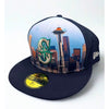 Seattle Mariners MLB New Era 59FIFTY Skyline Summit Fitted Hat 7 1/2 NWT Rare