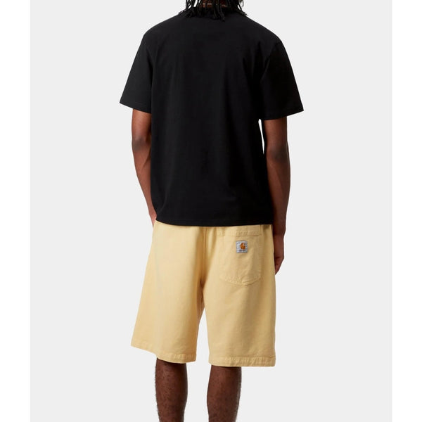 Carhartt WIP S/S University T-Shirt Mens Large Black Logo Graphic Cotton Tee