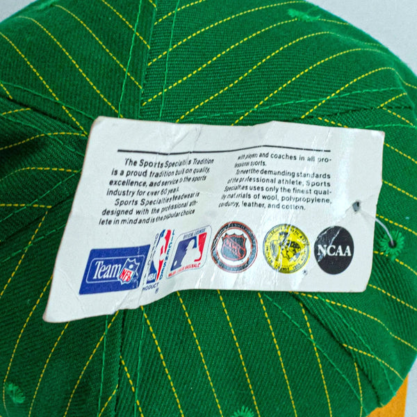 Boston Celtics NBA Sports Specialities Hat Snapback Pinstripe Deadstock NWT RARE