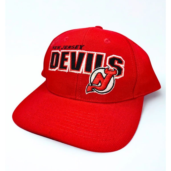 New Jersey Devils Sports Specialties Shadow Snapback Hat Cap Vintage NHL OSFA